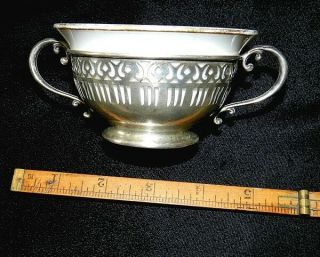 Moore & Hofman S.  S.  Pierced Cup & Saucer - Maddock Lamberton Porcelain Liner 4
