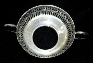 Moore & Hofman S.  S.  Pierced Cup & Saucer - Maddock Lamberton Porcelain Liner 5
