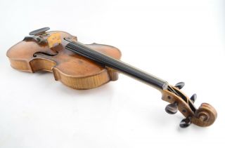 Antique 19th Century Germany Violin after Carlo Bergonzi Heinrich Selbach Erfurt 10