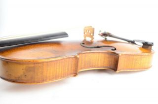 Antique 19th Century Germany Violin after Carlo Bergonzi Heinrich Selbach Erfurt 12