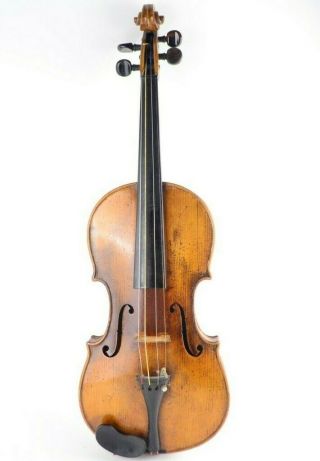 Antique 19th Century Germany Violin After Carlo Bergonzi Heinrich Selbach Erfurt