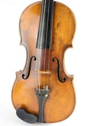 Antique 19th Century Germany Violin after Carlo Bergonzi Heinrich Selbach Erfurt 2