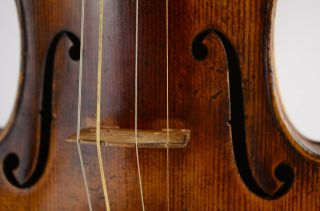 Antique 19th Century Germany Violin after Carlo Bergonzi Heinrich Selbach Erfurt 3