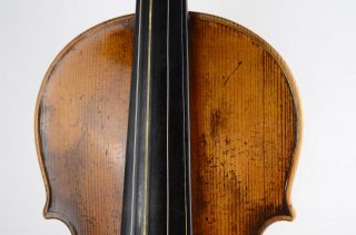 Antique 19th Century Germany Violin after Carlo Bergonzi Heinrich Selbach Erfurt 4