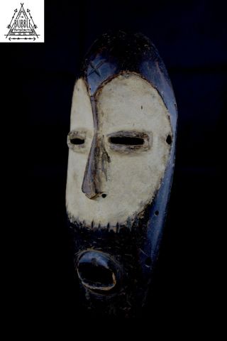 Vintage Lega Lukwacongo Mask,  Congo,  Africa