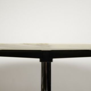 2009 Florence Knoll 78in Calacatta Marble Dining Conference Table Eames Saarinen 8