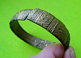 Viking Bronze Decorative Bracelet