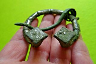 Viking Silver Plated Bronze Decorative Pen - annular Fibula 10