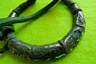 Viking Silver Plated Bronze Decorative Pen - annular Fibula 6