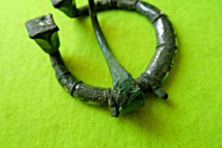 Viking Silver Plated Bronze Decorative Pen - annular Fibula 7