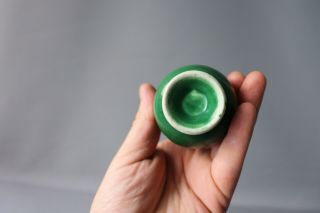 Antique green porcelain jar - China 19th century 3