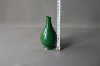 Antique green porcelain jar - China 19th century 5