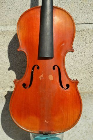 Old French Violin Leon Bernardel Made In 1900 