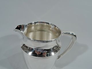 Tiffany Water Pitcher - 20211 - Art Deco Modern - American Sterling Silver 2