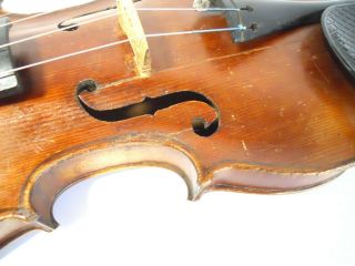 Antique Violin,  Bow & Case,  Jacobus Stainer in Absam probe Oenipontum 1735 - NR 6