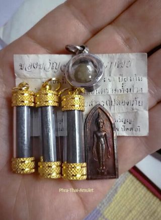 3TAKRUTS,  MAGIC CANDLE,  PRA - YANTA LP THONG WAT SUMPOWCHOEY LIMITTED EDITION AMULET 2