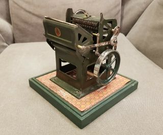 Scarce George Carette Printing Press - Steam Driven,  Complete,  Germany,  1908