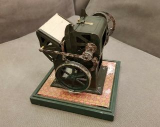 Scarce George Carette Printing Press - Steam Driven,  Complete,  Germany,  1908 7
