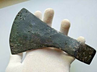 Ancient battle ax iron,  Kievan Rus - Vikings 9 - 12 century AD,  Museum piece 3