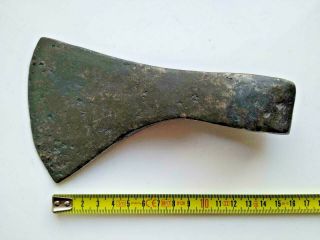 Ancient battle ax iron,  Kievan Rus - Vikings 9 - 12 century AD,  Museum piece 4