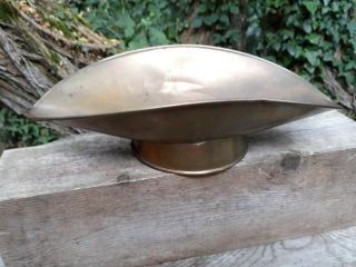Antique Brass Scale Pan Scoop Dish 12.  25 