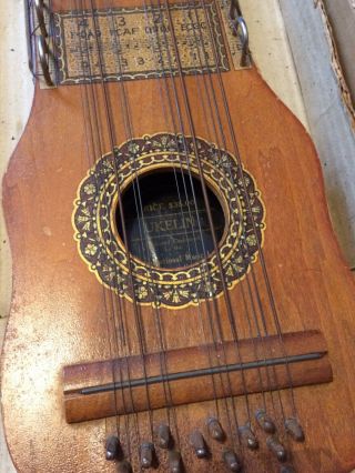 Vintage / Antique 1930’s Ukelin Music Instrument Ornamental And/or Repair 3