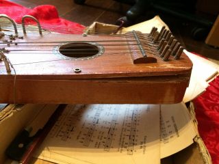 Vintage / Antique 1930’s Ukelin Music Instrument Ornamental And/or Repair 9