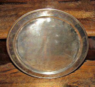 Vintage Onc Old Newbury Crafters Sterling Silver Tray Marked