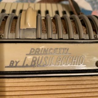 Vintage Princetti Accordion by I.  Busilacchio 2