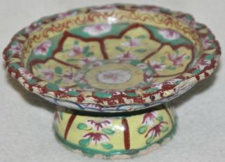 Ottoman Empire 17th Century Famille Verte Design Iznik Production Taza Form Bowl