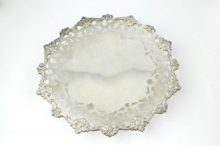 Vintage Shreve & Co Sterling Silver Footed Serving Tray