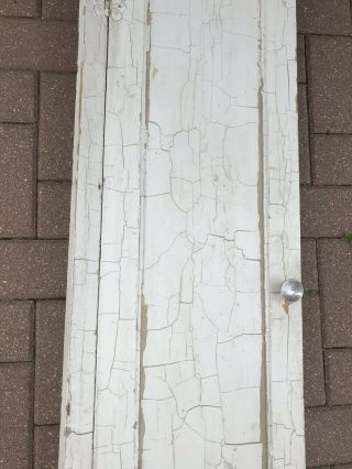 Antique Vintage Built - In Wall Ironing Board Cabinet Farmhouse Salvage Chinook 5