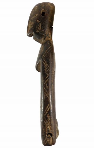 Baule Figural Heddle Pulley Ivory Coast African Art WAS $45.  00 2