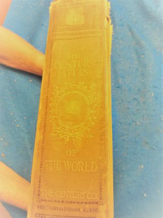 THE CENTURY ATLAS OF THE WORLD 1897 COMPLETE,  BY BENJAMIN E.  SMITH 2