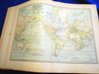 THE CENTURY ATLAS OF THE WORLD 1897 COMPLETE,  BY BENJAMIN E.  SMITH 8