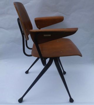 Vintage Mid Century Modern Brunswick Bent Plywood Lounge Arm Chair 3