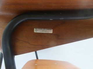 Vintage Mid Century Modern Brunswick Bent Plywood Lounge Arm Chair 7