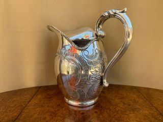 SPANISH STERLING SILVER 925 PITCHER & JUG FOR WINE OR WATER.  527 gr 8