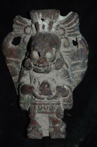 Orig $399.  Pre Columbian Olmec Pendant 5 " Prov