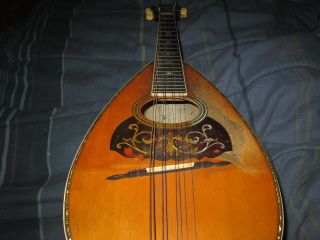 Antique 1890 ' s G32? C.  F.  Martin & Co.  Mandolin Nazareth PA 4