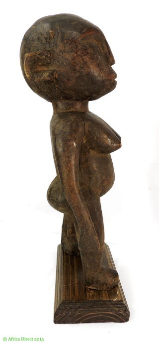 Sukuma Female Statue Tanzania Custom Base African Art WAS $390.  00 3