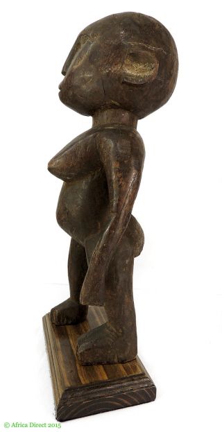 Sukuma Female Statue Tanzania Custom Base African Art WAS $390.  00 4