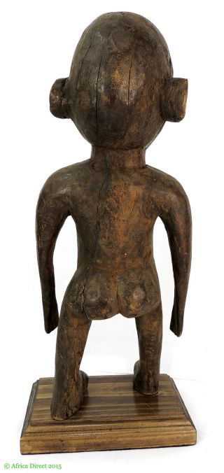 Sukuma Female Statue Tanzania Custom Base African Art WAS $390.  00 5