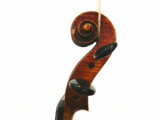 Old Vintage German 4/4 Size Violin,  labeled John Juzek Violin,  Ready to Play 5