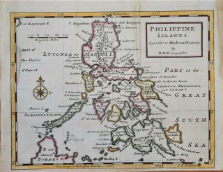 East Indies - Philippine Islands.  By H.  Moll,  Circa 1740.