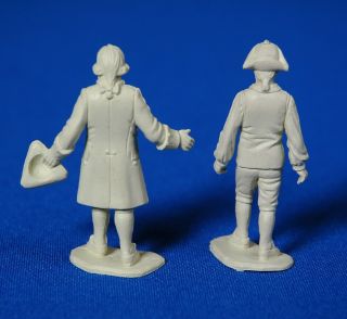 5 Louis Marx REVOLUTIONARY WAR Playset 54mm JOHNNY TREMAIN Figures,  VFine,  1957 3