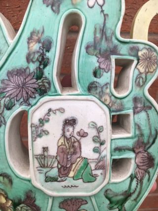 Fine 17th/18th Century Chinese Famille Verte Porcelain Teapot/Ewer Kangxi 9