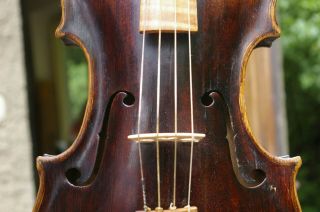 Antique Baroque Violin c.  1770 - 1820 probably Hoyer family 9