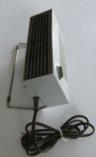 Vintage 1960s Functionalist Modern Braun Fan Heater H3 Dieter Rams Design 3
