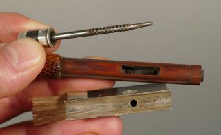 Very interesting violin bow,  archet,  silver mounted,  for repair 小提琴弓,  バイオリンの弓 12